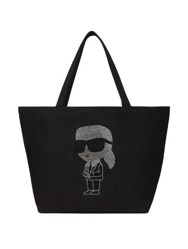 Karl lagerfeld - pamučna ženska torba