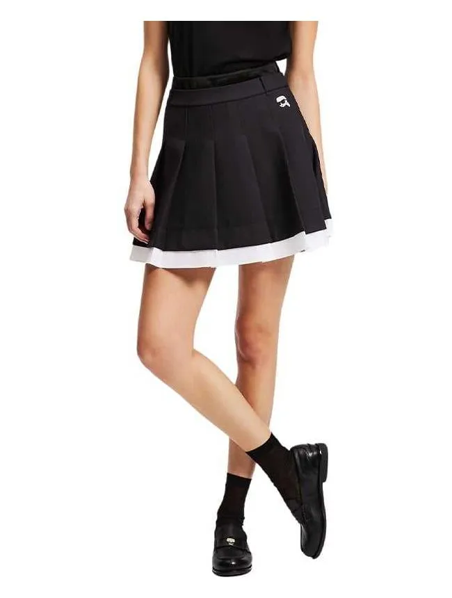 Karl lagerfeld - plisirana mini suknja