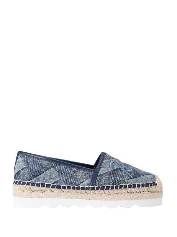 Kurt geiger - denim ženske espadrile