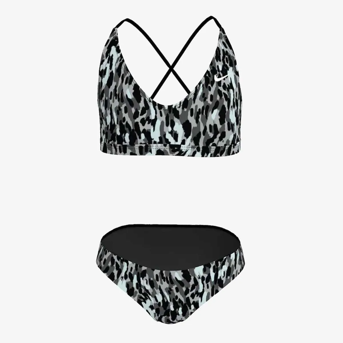Lace up bikini set