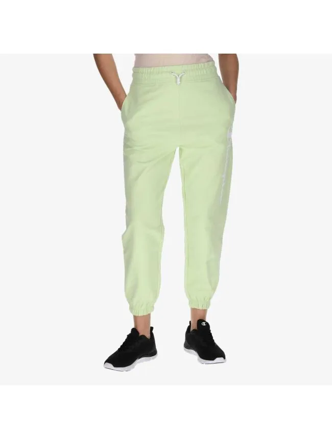 Lady neon cuffed pants