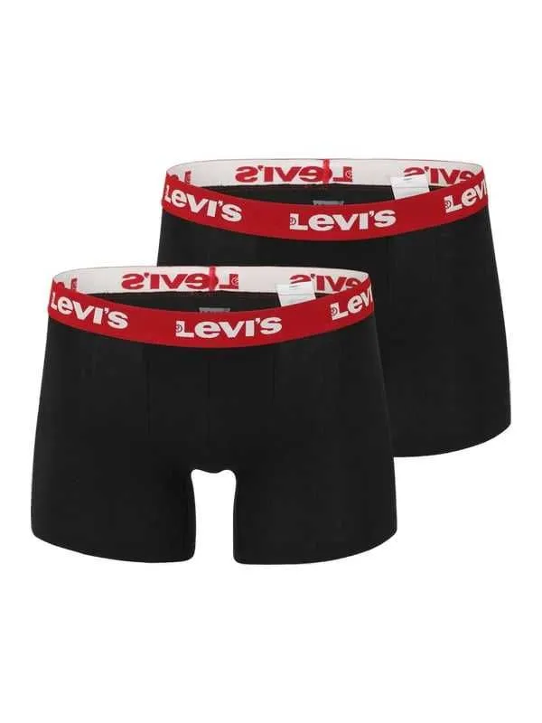 Levis - crne muške bokserice u setu