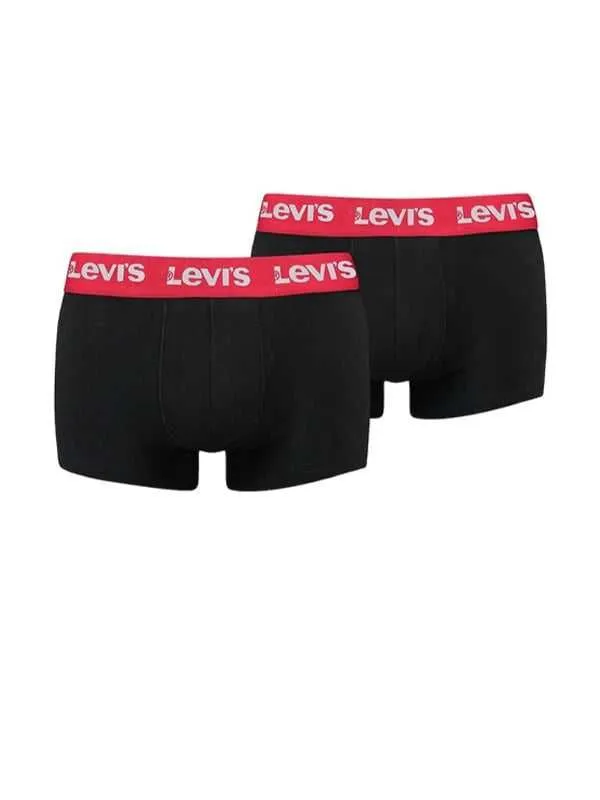 Levis - crne muške bokserice u setu