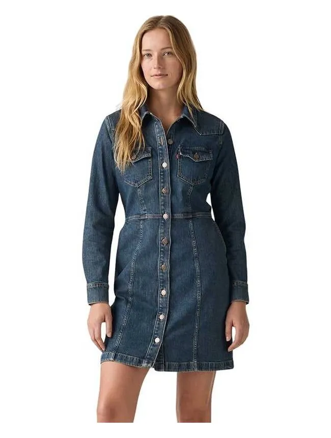 Levis - denim mini haljina