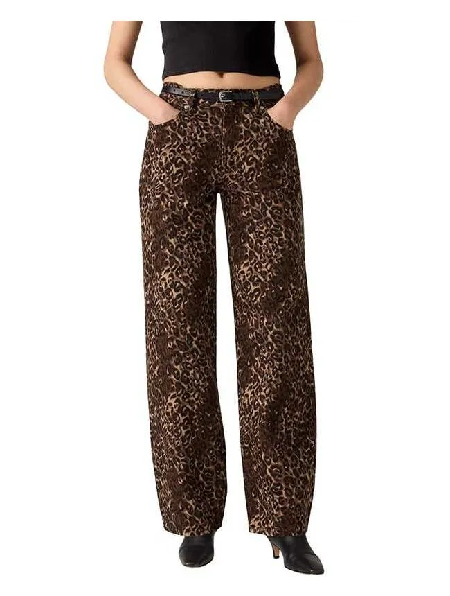 Levis - leopard ženske farmerke