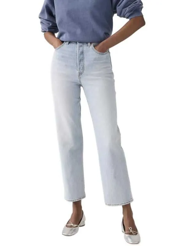 Levis - ribcage ženske farmerke visokog struka