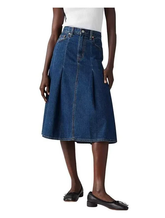 Levis - teksas midi suknja