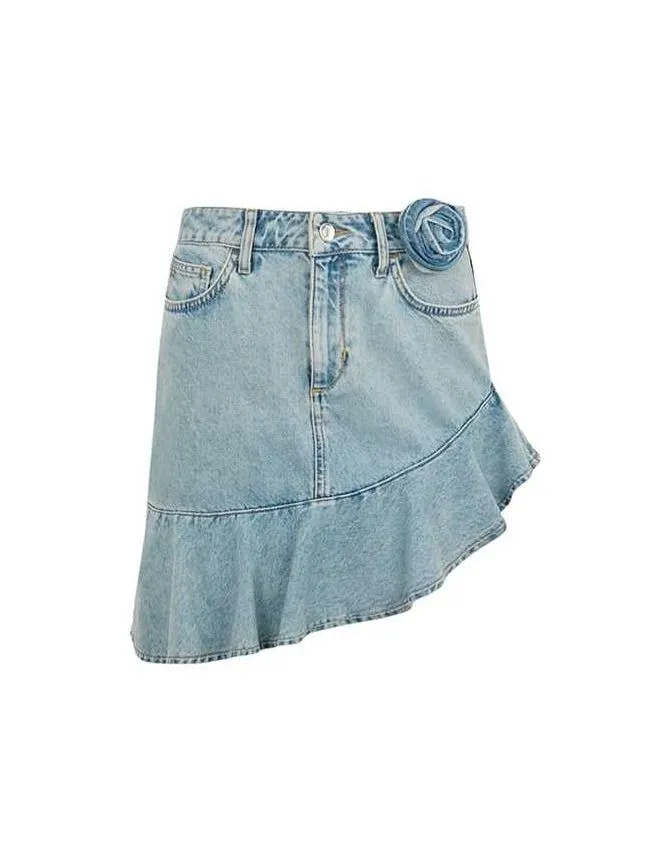 Liu jo - asimetrična denim suknja