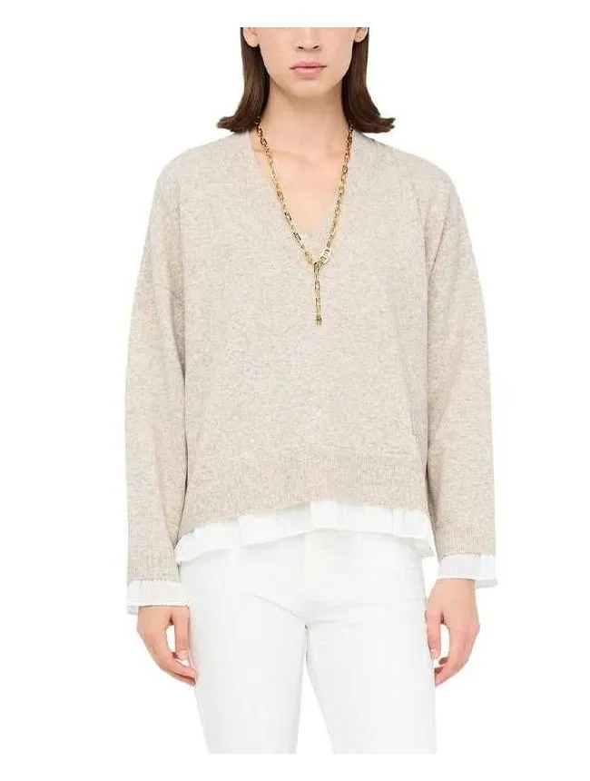 Liu jo - bež ženski džemper