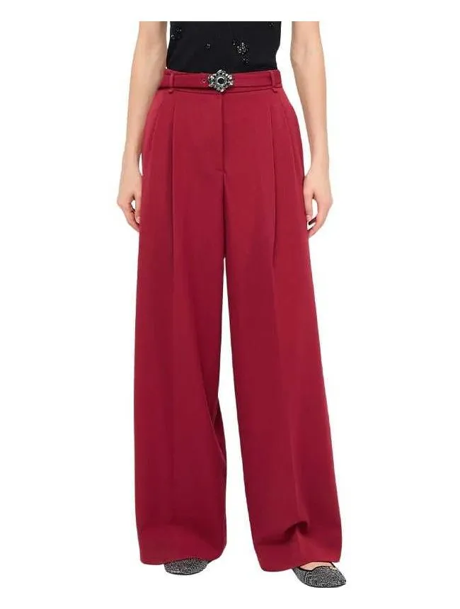 Liu jo - bordo ženske pantalone