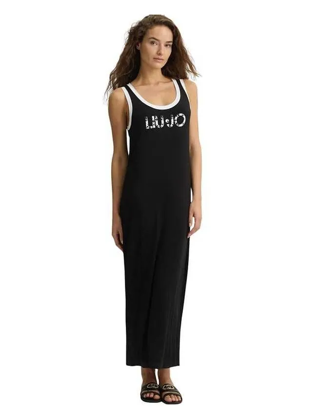 Liu jo - crna maxi haljina