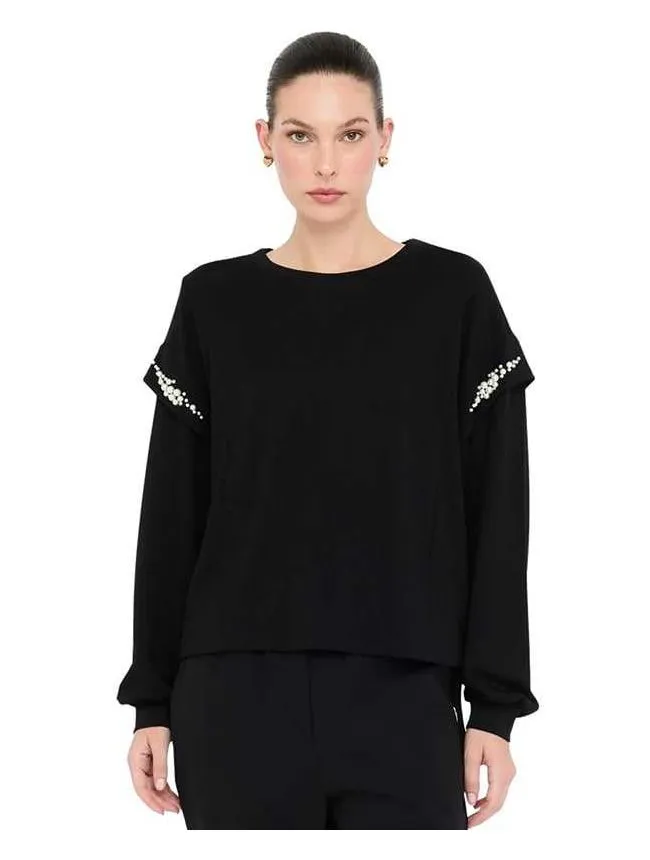 Liu jo - crni ženski duks