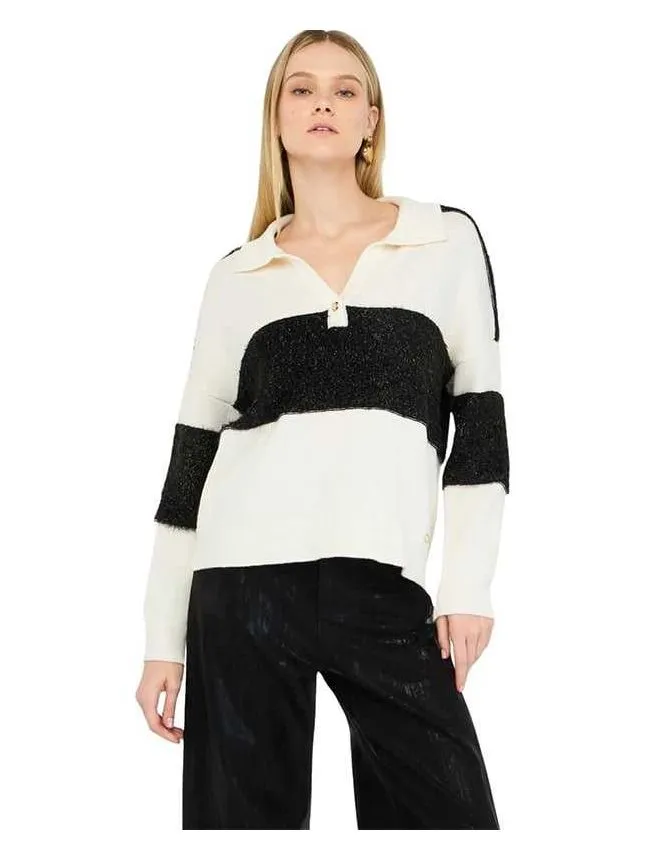 Liu jo - Ženski džemper sa v izrezom