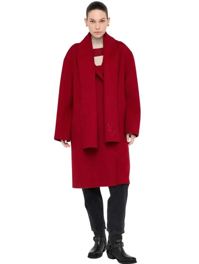 Liu jo - Ženski kaput sa šalom