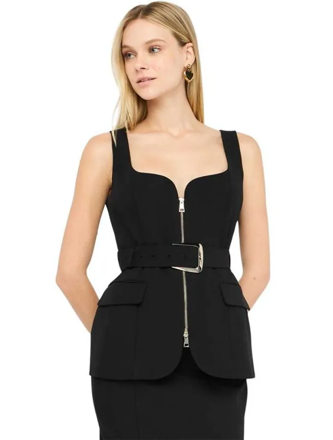 Liu jo - Ženski prsluk sa kaišem