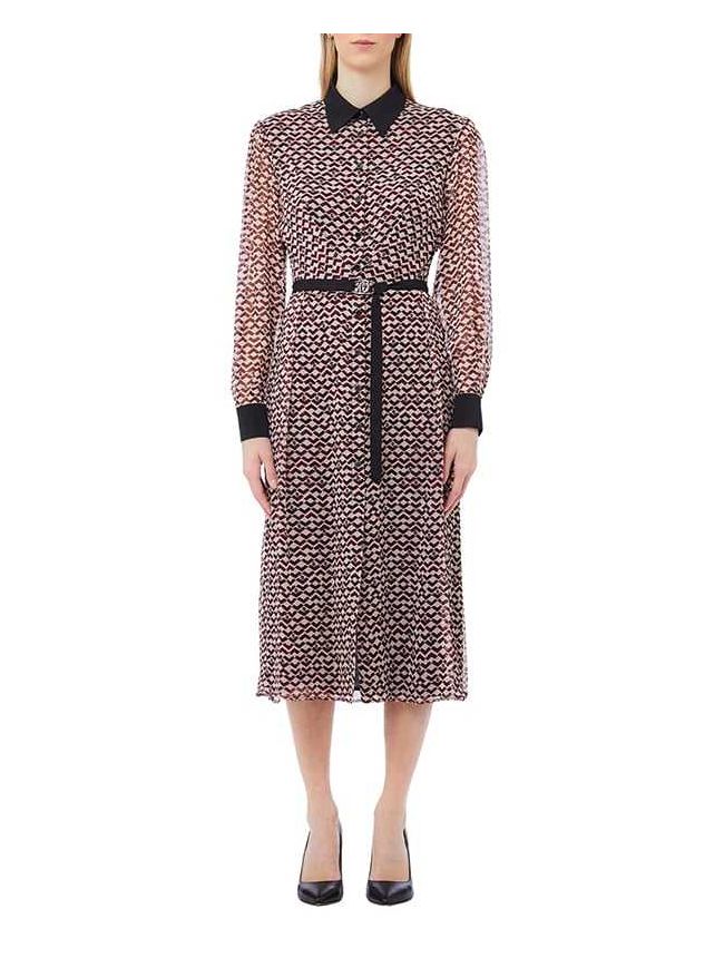 Liu jo - midi košulja-haljina