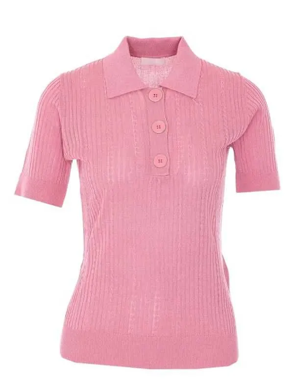 Liu jo - pink ženska polo majica
