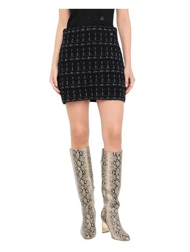 Liu jo - pletena mini suknja