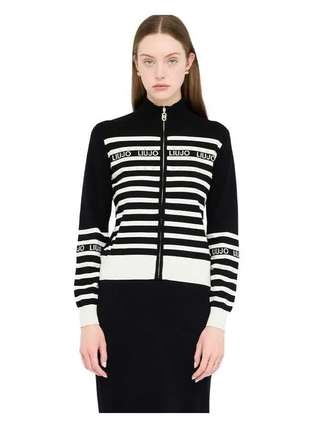 Liu jo - prugasti ženski džemper