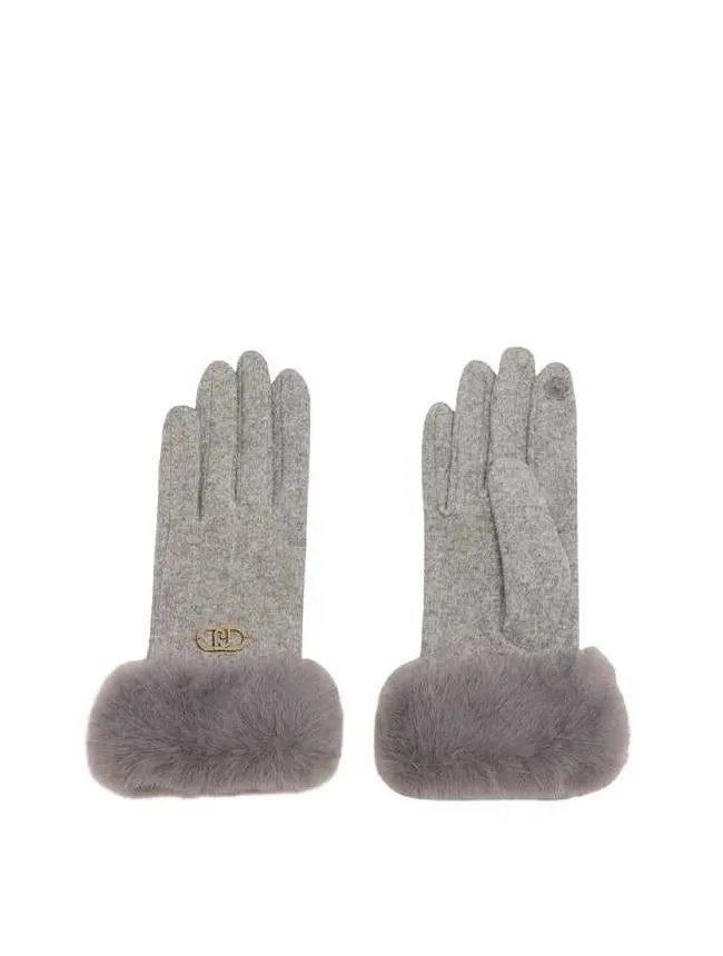 Liu jo - sive rukavice za žene