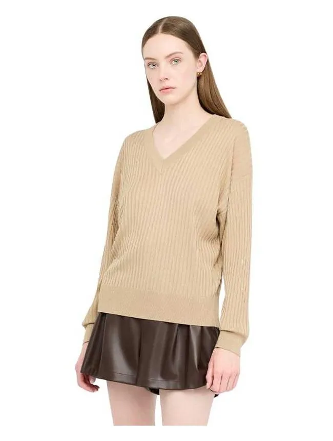 Liu jo - svetlobež ženski džemper