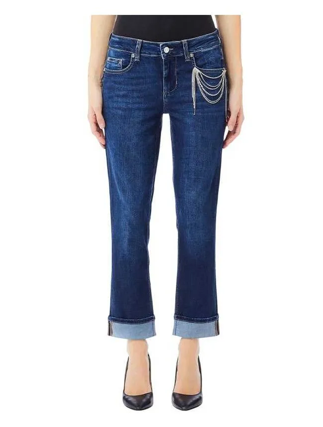 Liu jo - tamnoplave ženske farmerke