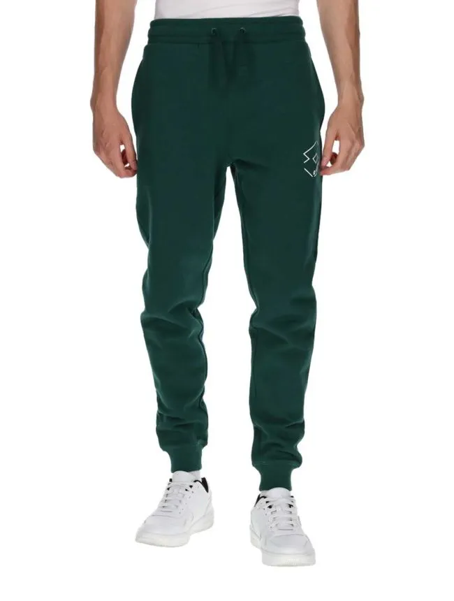 Logo cuff pants