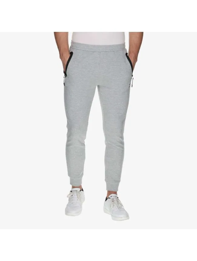 Logo cuffed pants
