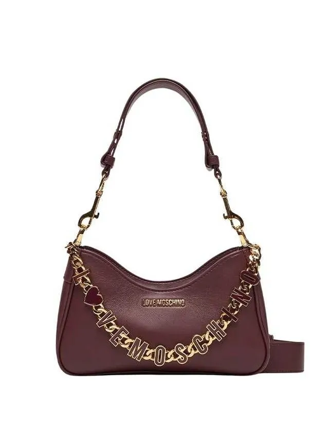 Love moschino - bordo ženska torbica