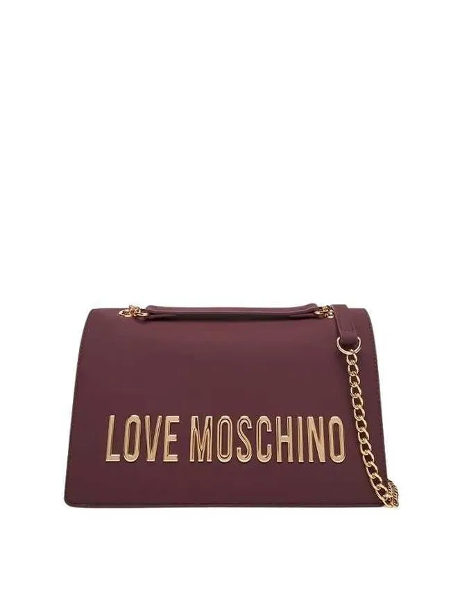 Love moschino - bordo ženska torbica