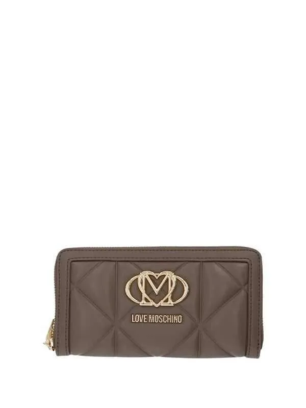 Love moschino - braon ženski novčanik