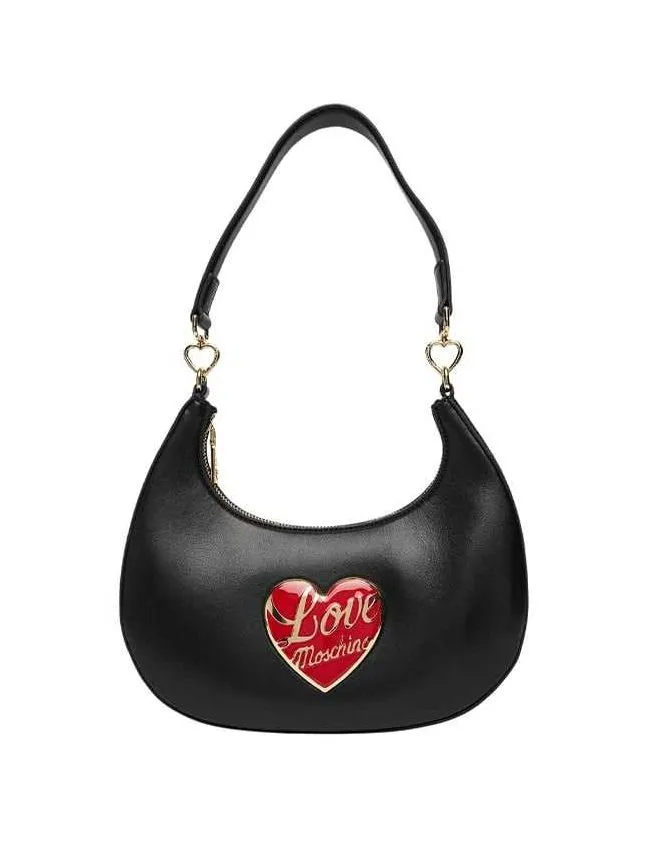 Love moschino - crna ženska torbica