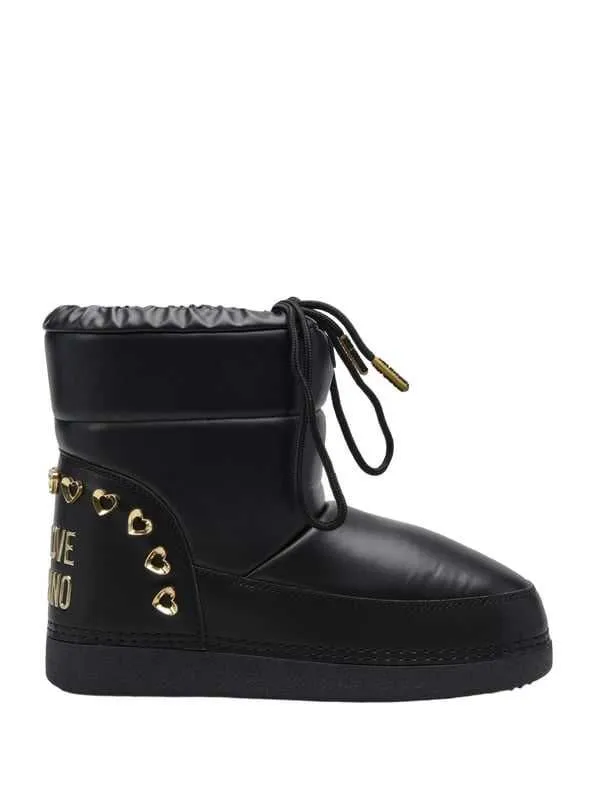 Love moschino - crne ženske čizme