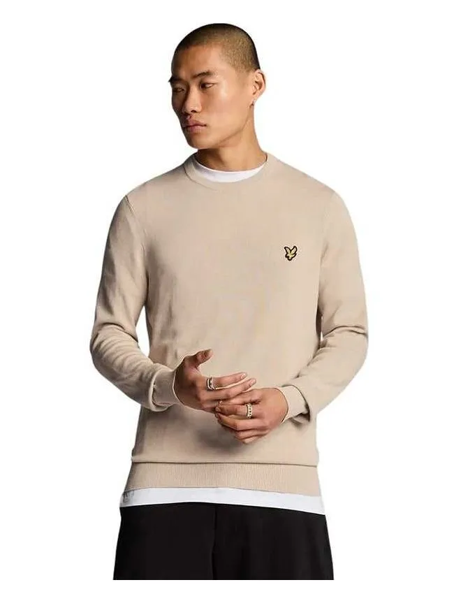 Lyle&scott - bež muški džemper