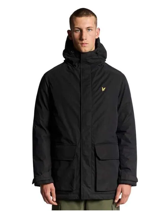 Lyle&scott - crna muška jakna