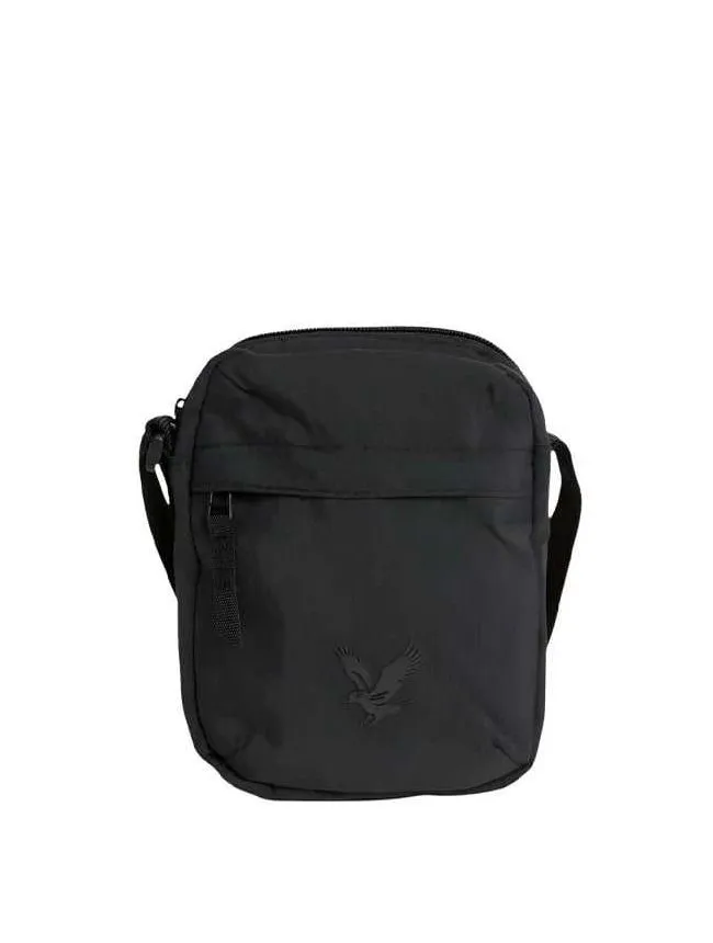 Lyle&scott - crna muška torbica