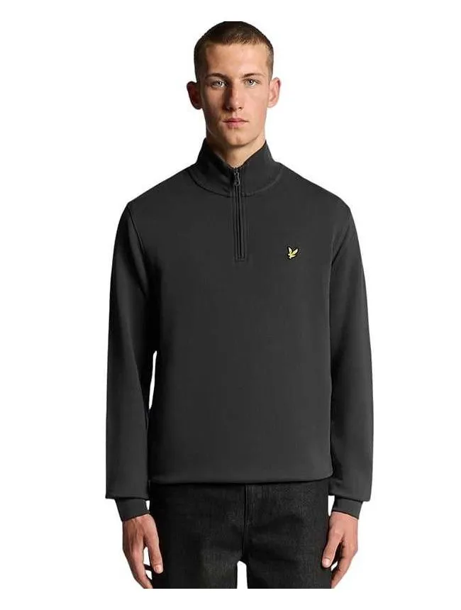 Lyle&scott - muški duks sa kratkim zipom