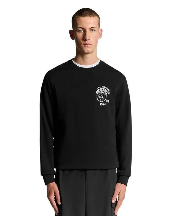 Lyle&scott - muški duks sa printom