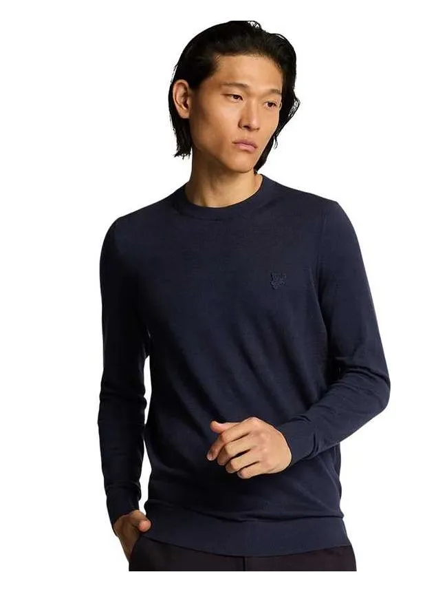 Lyle&scott - pamučni muški džemper