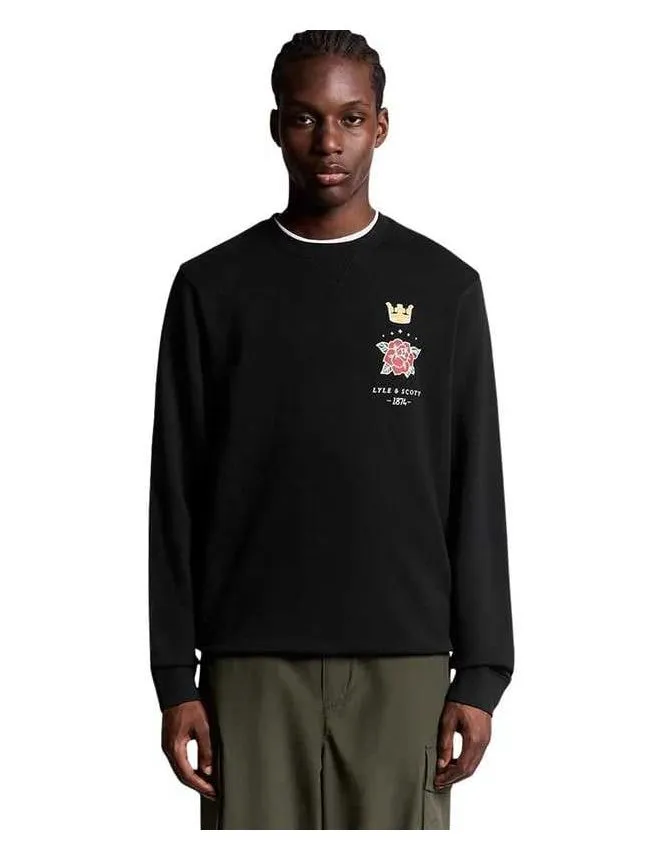 Lyle&scott - pamučni muški duks