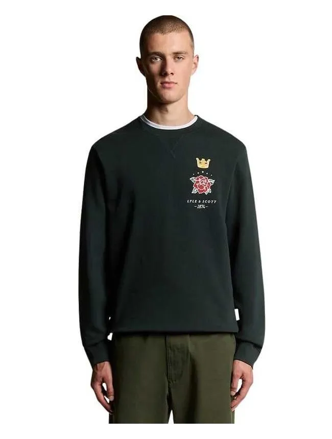 Lyle&scott - pamučni muški duks