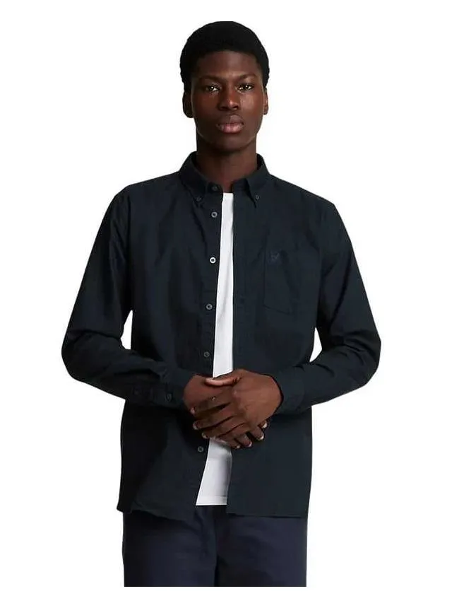 Lyle&scott - teget muška košulja