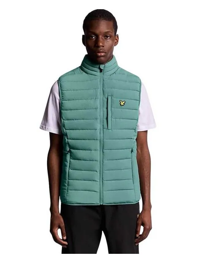 Lyle&scott - tirkizni muški prsluk