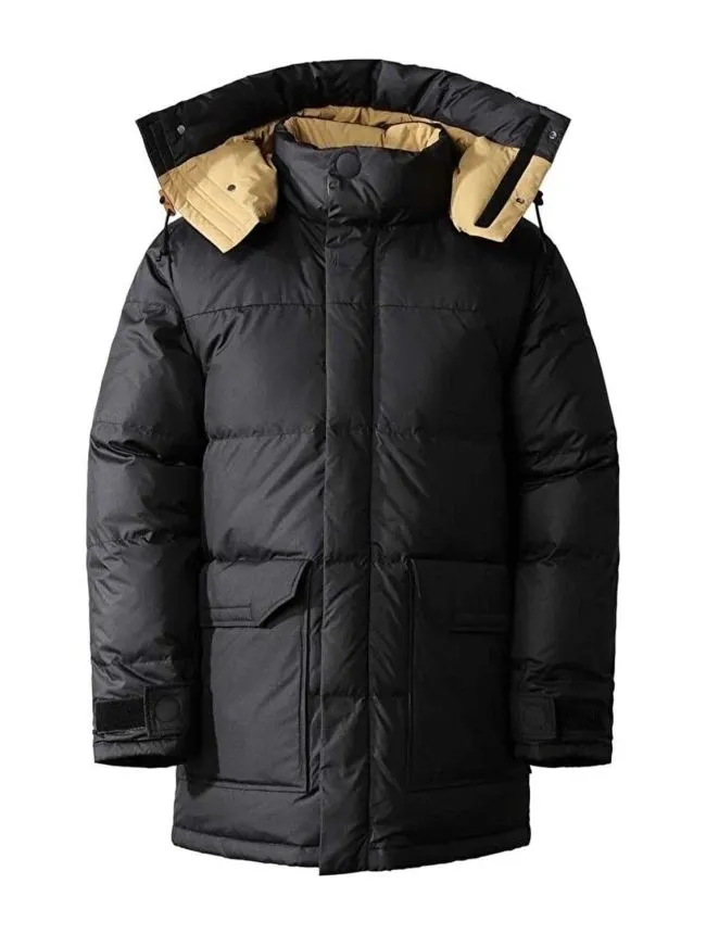 M 77 brooks range parka tnf black/antelo