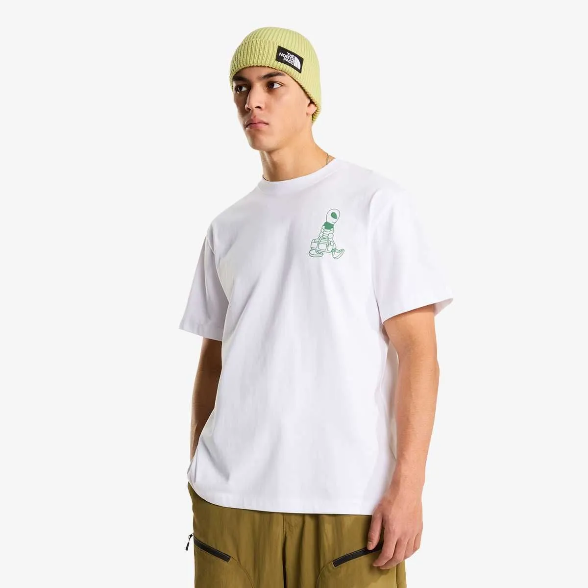 M alien relaxed short sleeve tee-graphi