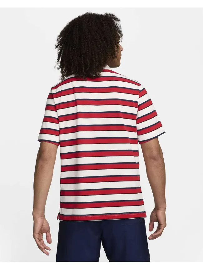 M nk club stripe polo