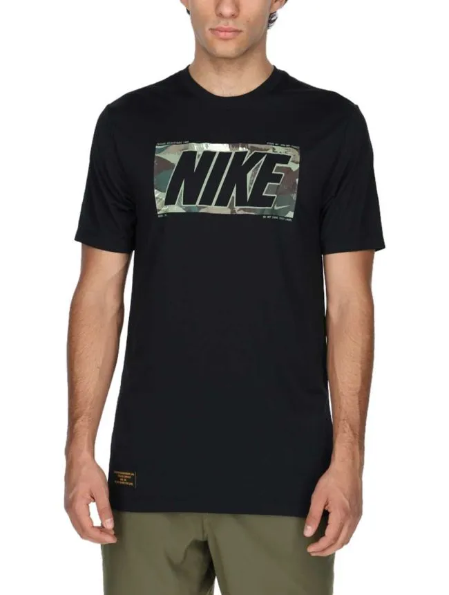 M nk df tee rlgd camo gfx