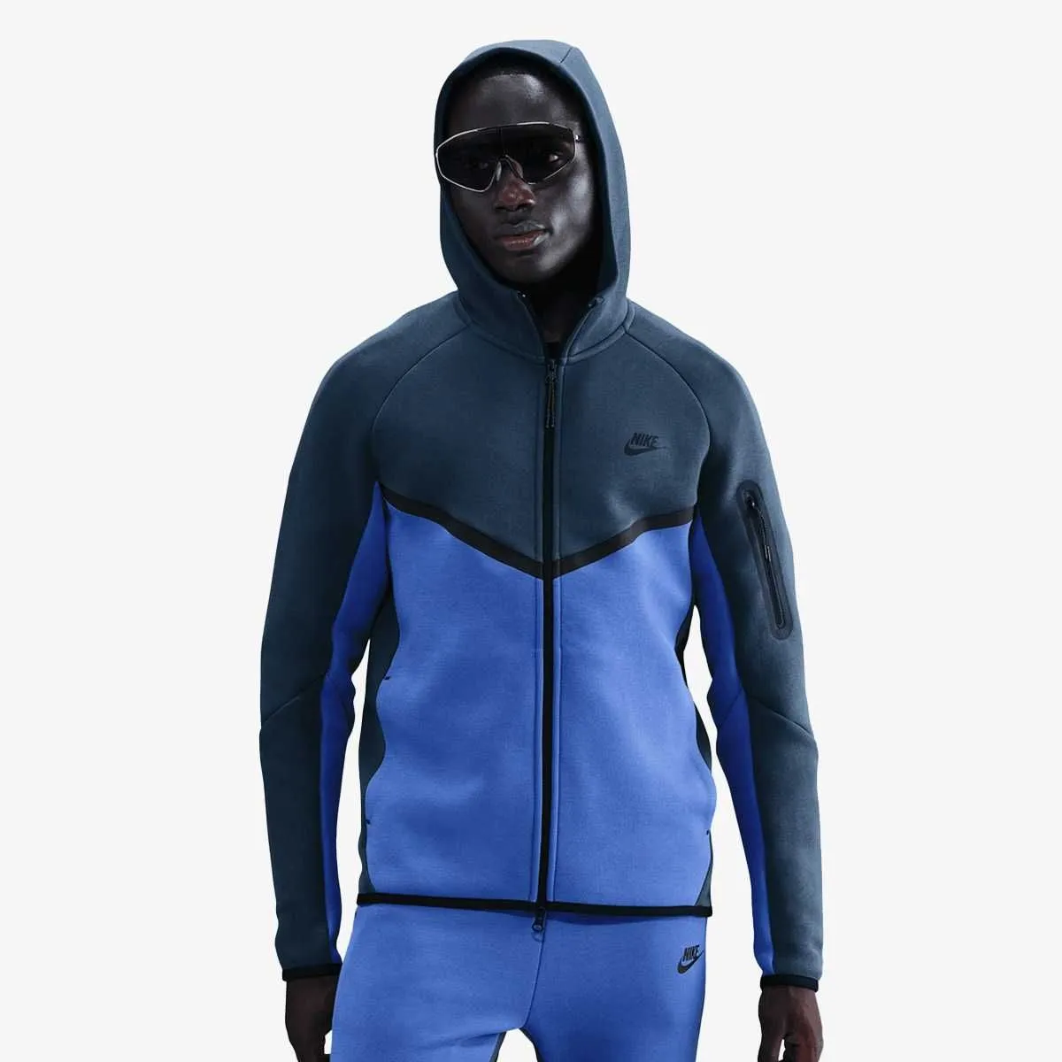 M nk tch flc fz wr hoodie