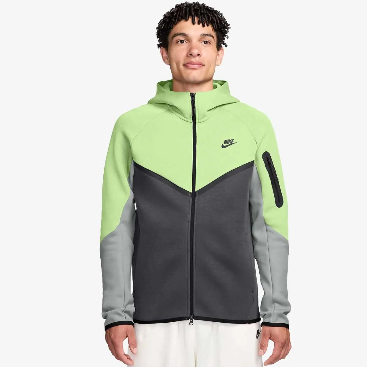 M nk tch flc fz wr hoodie