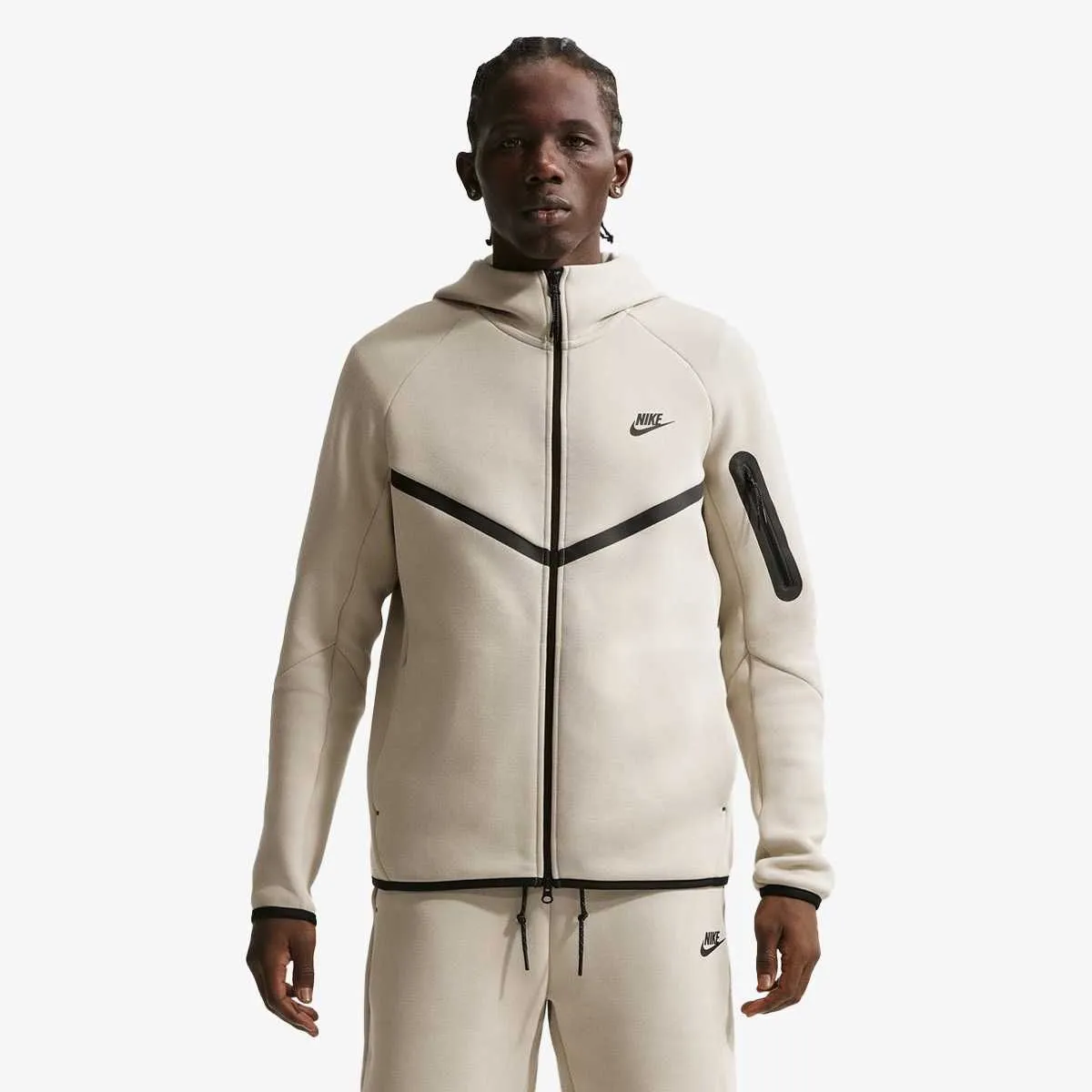M nk tch flc fz wr hoodie
